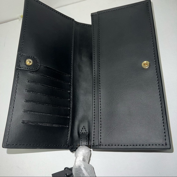 NWT ZAC Zac Posen Earthette Leather Wristlet Wallet - Picture 2 of 14